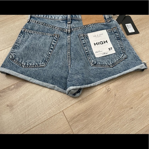 Rag & Bone High-rise Jean Shorts - Picture 7 of 9